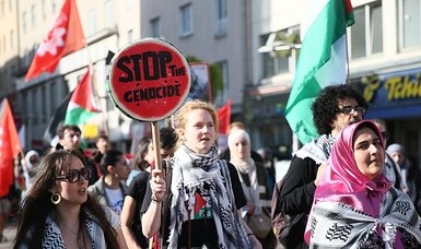 Thousands take to streets across Europe to call for end to Gaza genocide