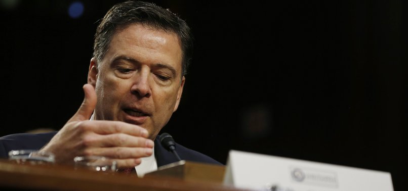 EX-FBI DIRECTOR COMEY SAYS HE WAS FIRED BECAUSE OF RUSSIA INVESTIGATION