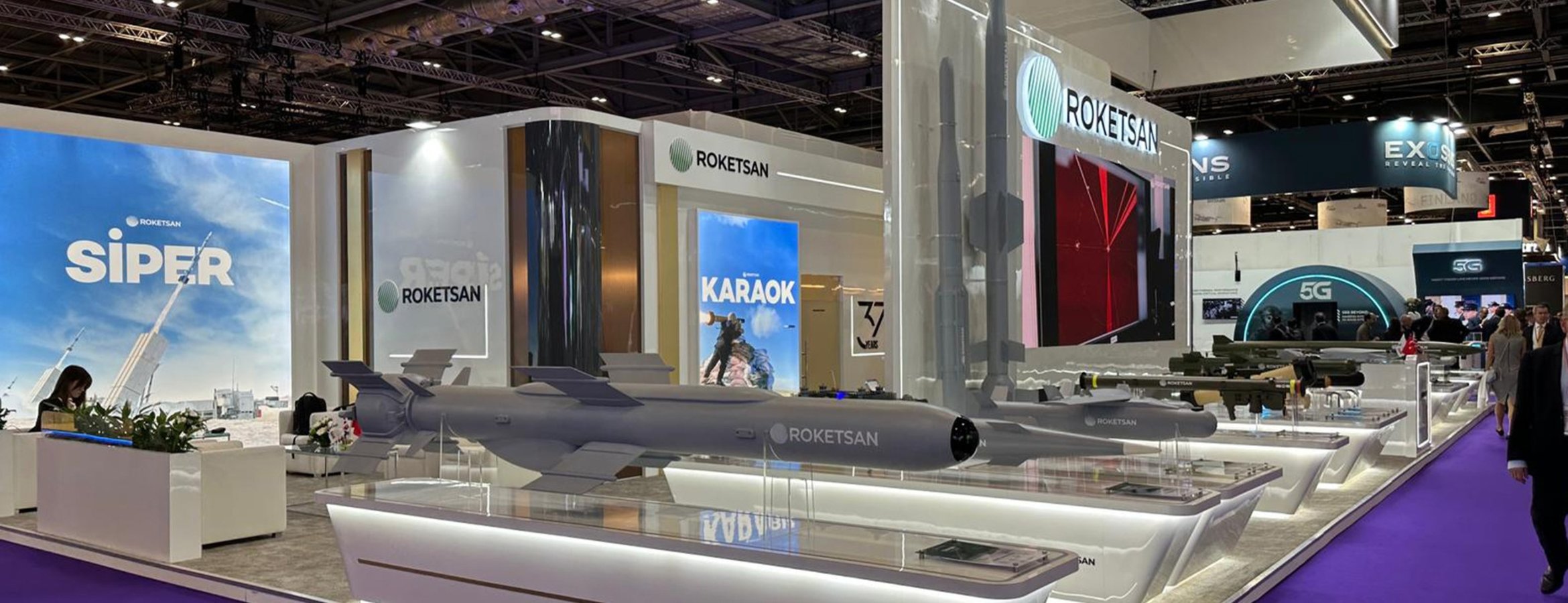 Roketsan, yeni nesil savunma sistemlerini Londra’da sergiliyor