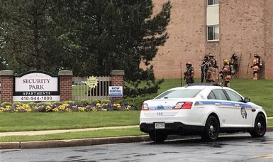4 dead, 1 hurt after shooting, fire in Maryland