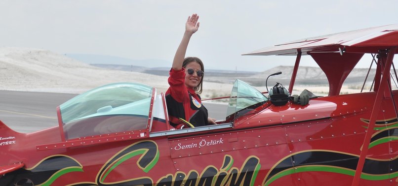 TURKEY’S FIRST FEMALE ACROBATIC PILOT TO FLY IN AVIATION FESTIVAL