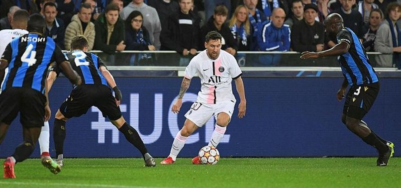 MESSIS PARIS ST GERMAIN DISAPPOINT IN BRUGGE DRAW