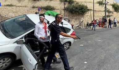 Israeli settler runs car over Palestinian protester