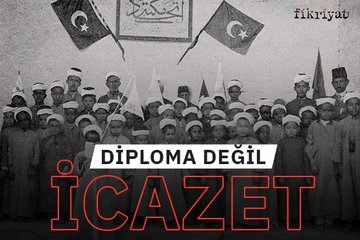 Diploma değil icazet