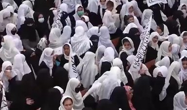 Some Afghan girls return to high school in Kunduz province
