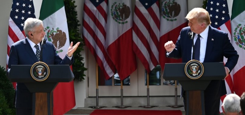 TRUMP FORGOES INSULTS OF PAST, CALLS MEXICO CHERISHED FRIEND