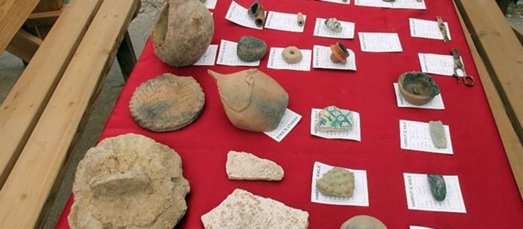 Harput kazılarında buluntular elde edildi