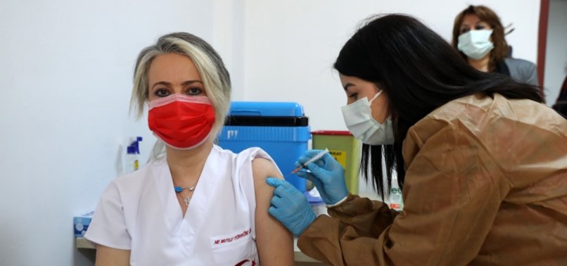 MORE THAN 650,000 HEALTH CARE WORKERS GET COVID-19 VACCINE IN TURKEY IN 3 DAYS