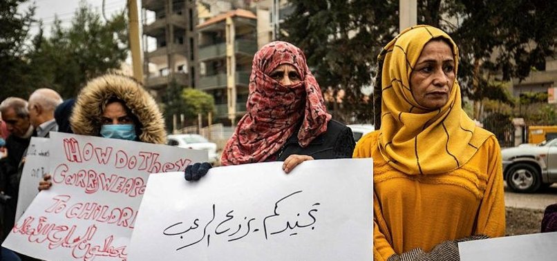 SYRIAN KURDS IN QAMISHLI PROTEST RECRUITMENT OF TEENAGE GIRLS BY YPG/PKK