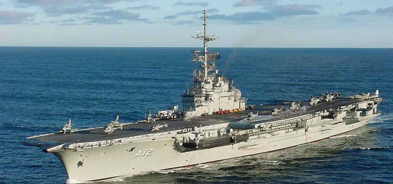 BRAZIL SINKS GHOST AIRCRAFT CARRIER WITH TOXIC SUBSTANCES IN ATLANTIC