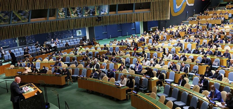 UN GENERAL ASSEMBLY CONDEMNS RUSSIAN ANNEXATION OF UKRAINIAN REGIONS