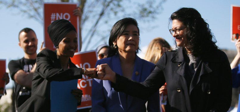 US MUSLIM CONGRESSWOMAN FINDS SUPPORT AGAINST SMEAR CAMPAIGN