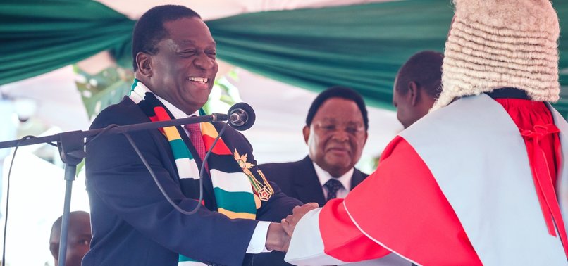 EMMERSON MNANGAGWA SWORN IN AS PRESIDENT OF ZIMBABWE