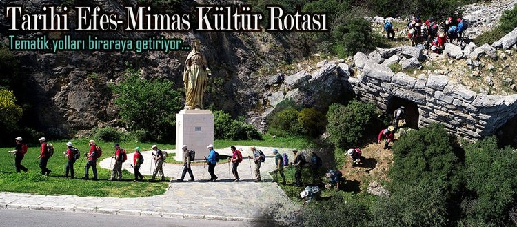 8 bin yıllık tarihte yolculuk: Efes-Mimas Yolu