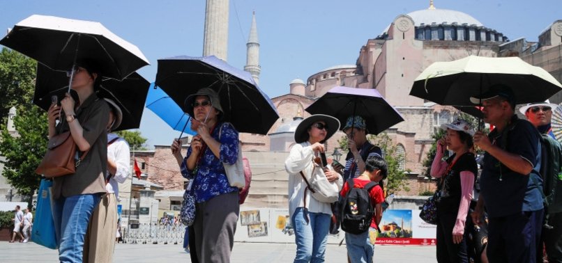 NUMBER OF FOREIGN TOURISTS VISITING ISTANBUL UP 17% IN H1