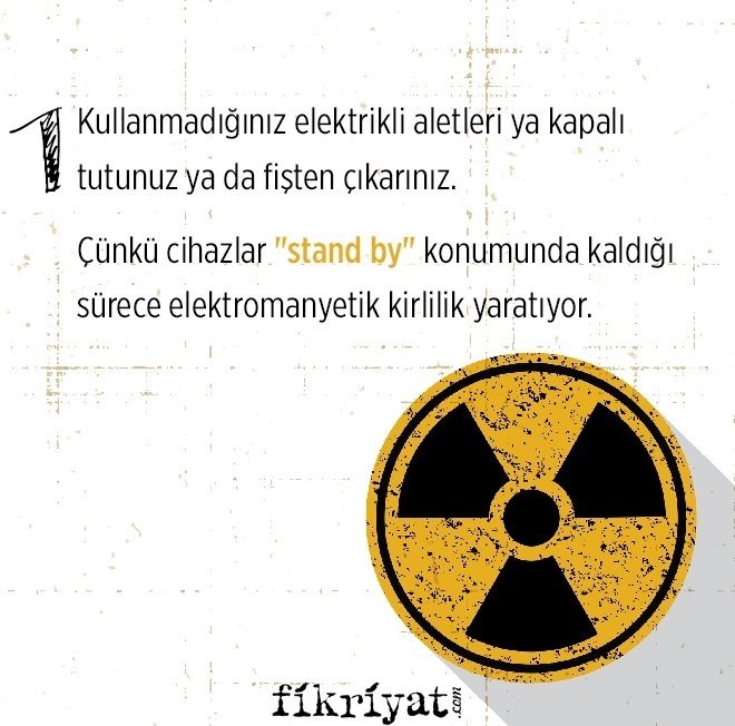 10 ADIMDA RADYASYONDAN KORUNMA YOLLARI