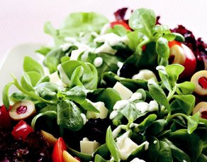 Peynir Soslu Semizotu Salatası