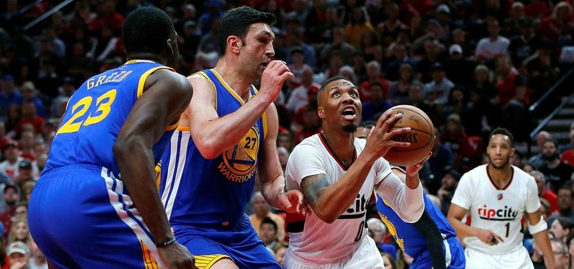 WARRIORS TAKE 3-0 SERIES LEAD OVER BLAZERS WITH 119-113 WIN