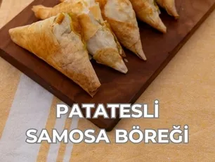 Patatesli Samosa Böreği