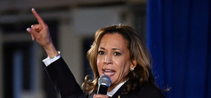 Harris says Putin would 'eat' Trump 'for lunch', accuses him of dividing US