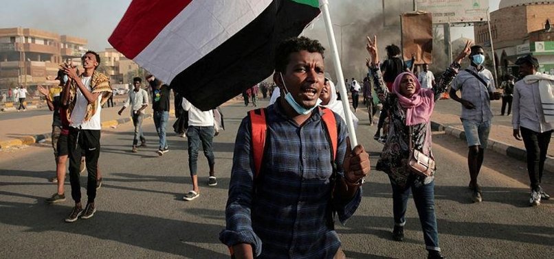 PROTESTERS FACE TEAR GAS ON THIRD ANNIVERSARY OF SUDAN SIT-IN KILLINGS