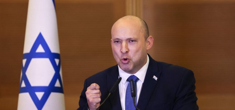 ISRAELI PRIME MINISTER BENNETT SAYS HE WILL NOT RUN IN UPCOMING ELECTION