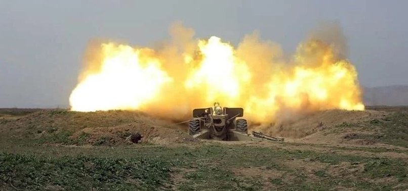 AZERBAIJAN SAYS ARMENIA FIRED ON ITS MILITARY POSITIONS 16 TIMES