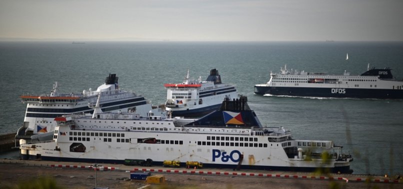 TRAVEL CHAOS FEARS AFTER P&O FERRY DETAINED IN BRITAIN