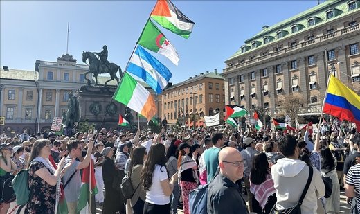 Thousands gather in Sweden to protest Israeli participation in Eurovision