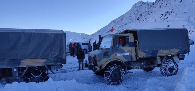 SOLDIER MARTYRED IN AVALANCHE IN SOUTHEAST TURKEY