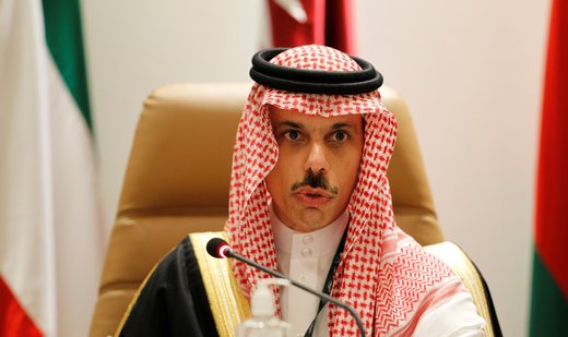 Saudi foreign minister calls for de-escalation, ceasefire in Gaza
