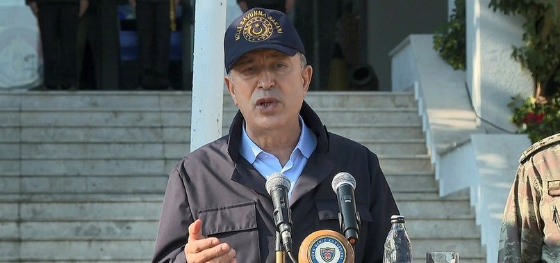 HULUSI AKAR: TURKEY EXPECTS US TO REVIEW ITS SANCTION DECISION