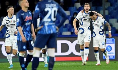 Inter Milan retain top spot in Serie A with 1-1 draw at Napoli