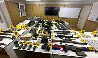 Police in Kosovo seize large amount of weapons, ammunition, arrest former officer