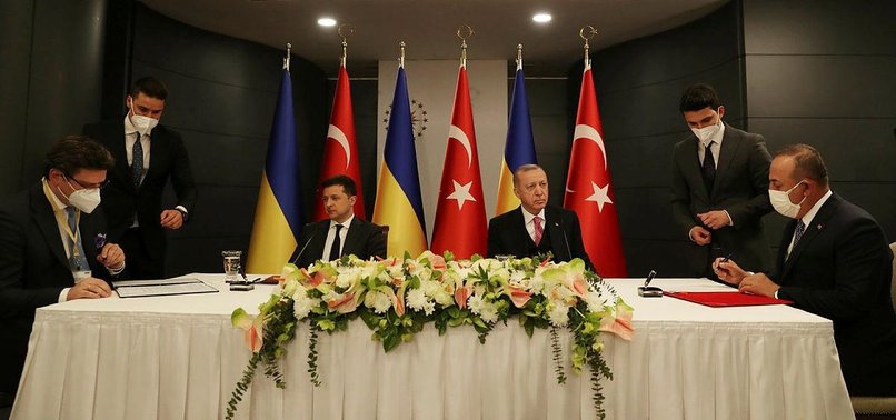 TURKEY, UKRAINE VOW TO STRENGTHEN STRATEGIC PARTNERSHIP