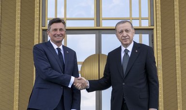 Turkish, Slovenian leaders meet in Ankara for talks