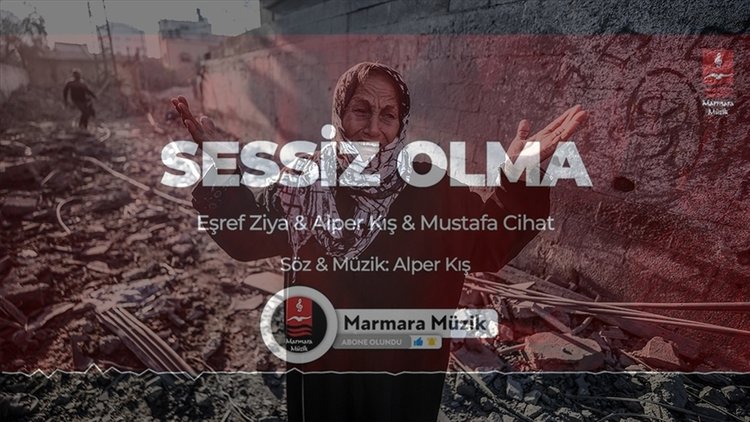 Sanatçılar Gazze’ye Sessiz Kalmadı