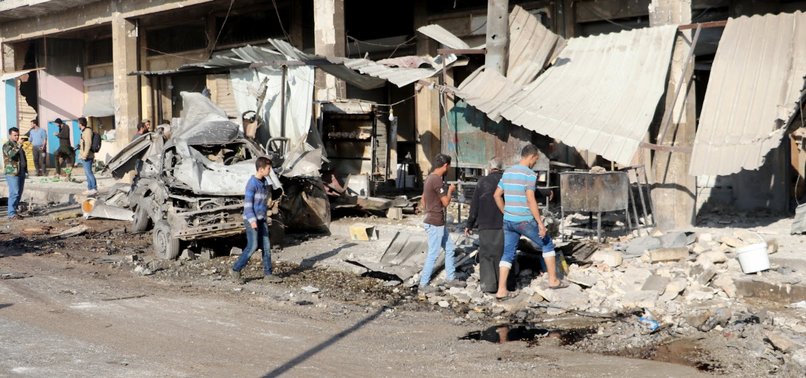 REGIME AIRSTRIKES ON MARKETPLACES IN REBEL-HELD IDLIB KILL 14 SYRIAN CIVILIANS