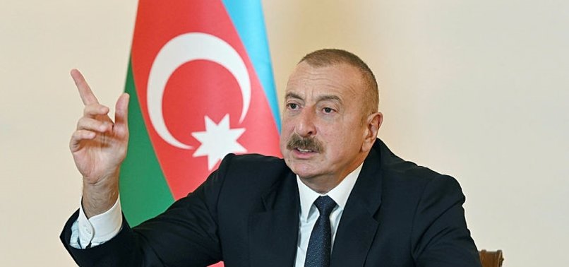 ALIYEV: AZERBAIJAN WILL RESPOND TO CRIMES COMMITTED BY ARMENIA