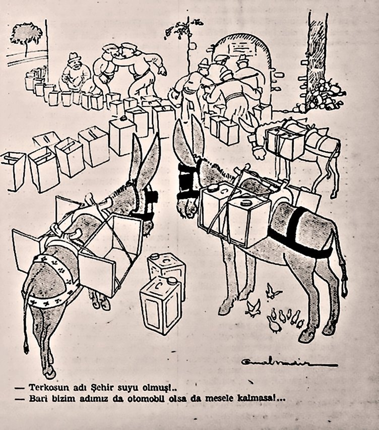 100 yıllık karikatürlerle: