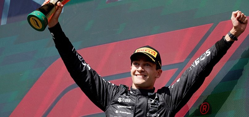 Mercedes driver Russell wins Belgian grand prix in Formula 1