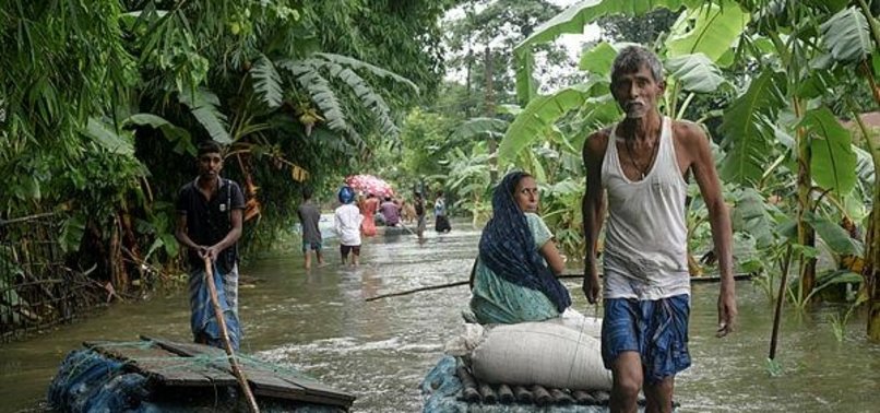 FLOODS IN INDIA: 9 KILLED IN NORTHEASTERN ASSAM STATE