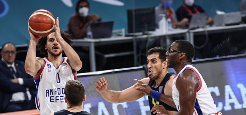ANADOLU EFES SAIL TO 40-POINT WIN IN GAME 1 OF TURKISH BASKETBALL PLAYOFF FINALS