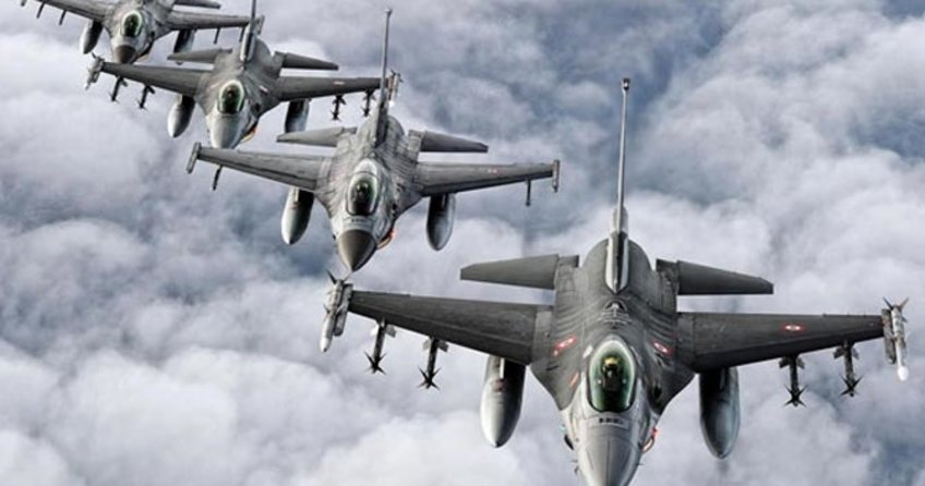 Hakkari’de tespit edillen PKK’lılar F-16 ile vuruldu
