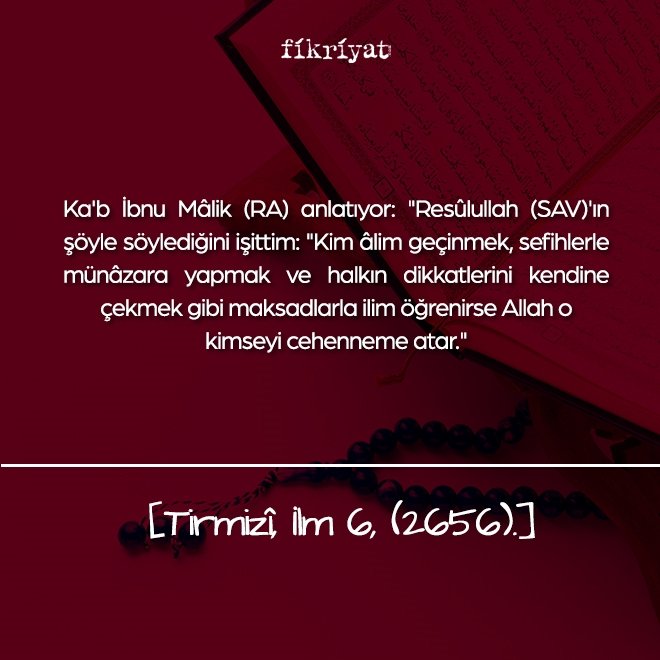İçimizdeki düşman: Riya
