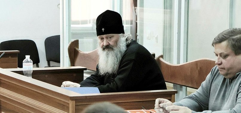 UKRAINE CLERIC ACCUSED OF GLORIFYING RUSSIA INVASION GIVEN HOUSE ARREST - CHURCH