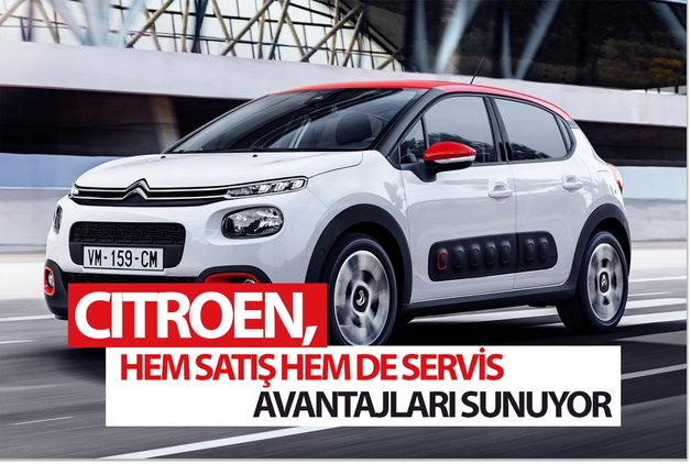 CİTROEN, HEM SATIŞ HEM DE SERVİS AVANTAJLARI SUNUYOR