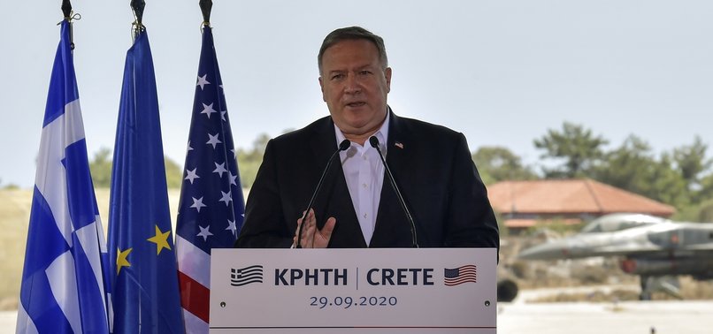 MIKE POMPEO URGES TURKEY AND GREECE TO PRESS ON WITH TALKS
