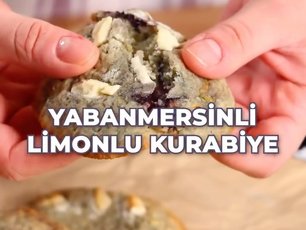 Yaban Mersinli Limonlu Kurabiye