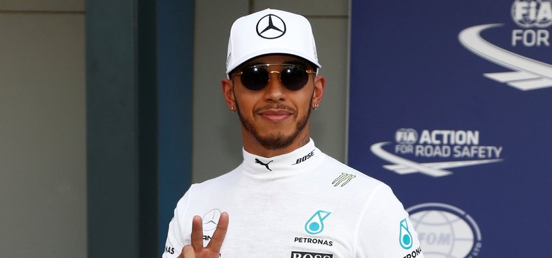 F1 CHAMPION LEWIS HAMILTON SIGNS NEW CONTRACT WITH MERCEDES